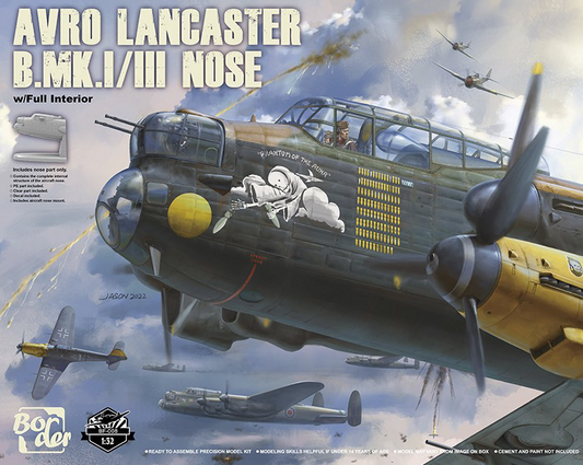 Border Models BF-008 1:32 Avro Lancaster B Mk.I/III Nose with Full Interior