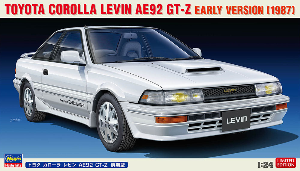 Hasegawa 20596 1:24 Toyota Corolla Levin AE92 GT-Z Early Version