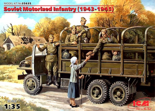 ICM 35635 1:35 Soviet Motorised Infantry 1944-45