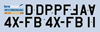 IsraDecal Studio IAF-113 1:72 IAF Lockheed C-130E/H Hercules