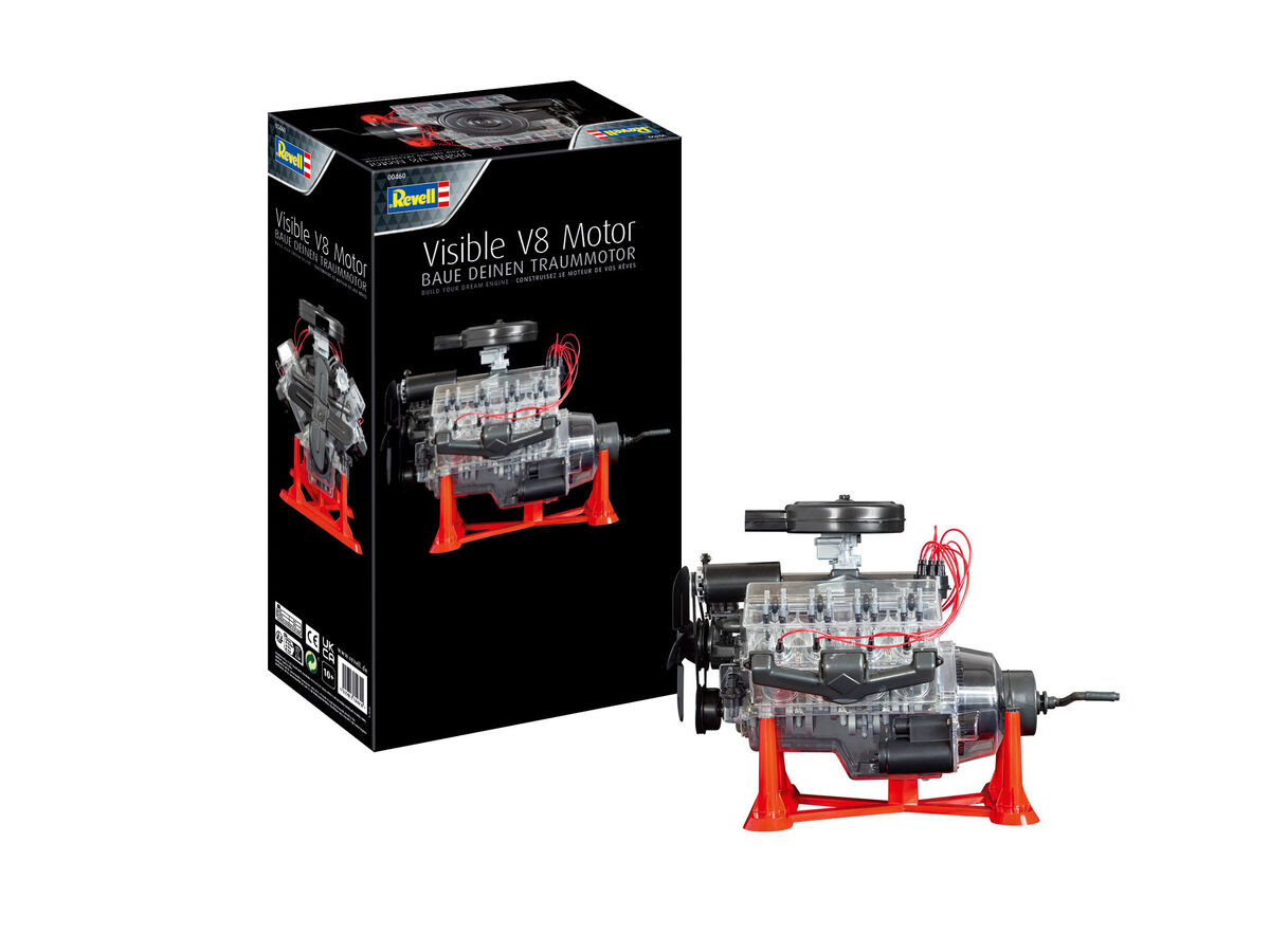 Revell RV00460 1:4 Visible V-8 Engine