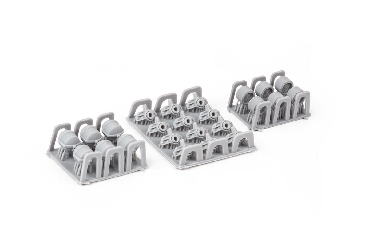 Eduard Brassin 635029 1:35 WWII German lamp headlights 3D-printed
