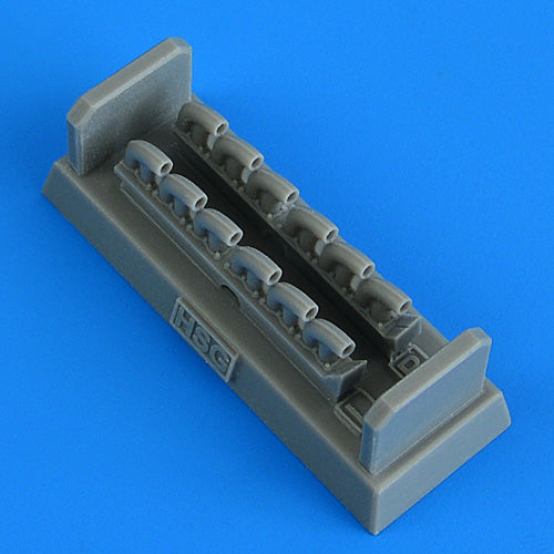 Quickboost (by Aires) 49057 1:48 Bell P-39Q/N Airacobra exhaust