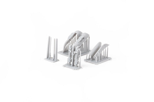 Eduard Brassin 672326 1:72 Messerschmitt Bf-109F/G/K gun pods to be used with Eduard