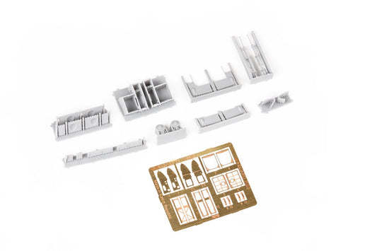 Eduard Brassin 648883 1:48 Mitsubishi A6M3 Zero gun bays short barrel to be used with Eduard