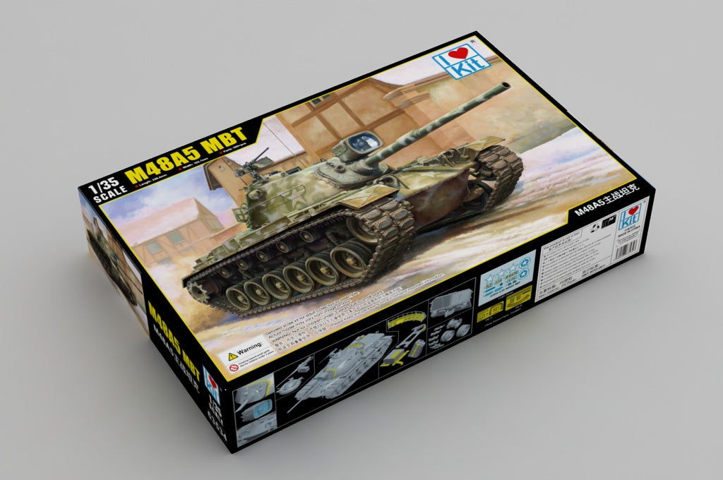 I Love Kit 63534 1:35 US M48A5 Main Battle Tank - Mid 1970's