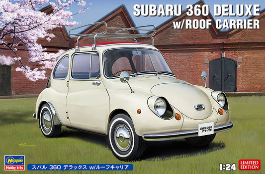 Hasegawa 20622 1:24 Subaru 360 Deluxe with Roof Carrier