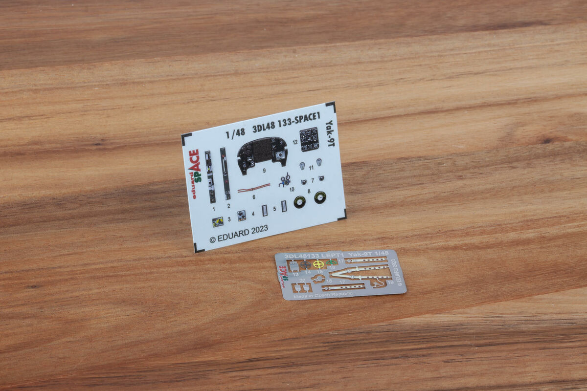 Eduard 3DL48133 1:48 Yakovlev Yak-9T SPACE 3D-Printed Instrument Decals
