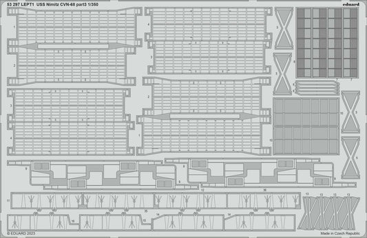 Eduard 53297 1:350 USS Nimitz CVN-68 part 3