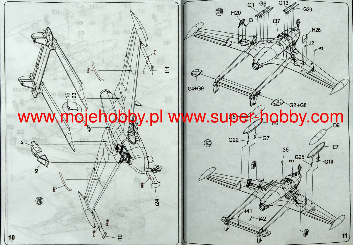 Mikro-Mir 48-020 1:48 de Havilland DH.112 Venom FB.4 (Not FB.50 (FB.1) as illustrated on the Box)