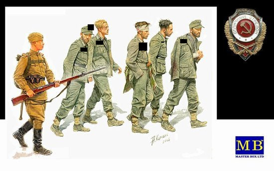 Master Box MB3517 1:35 German (WWII) prisoners 1944