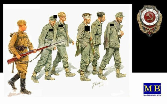 Master Box MB3517 1:35 German (WWII) prisoners 1944