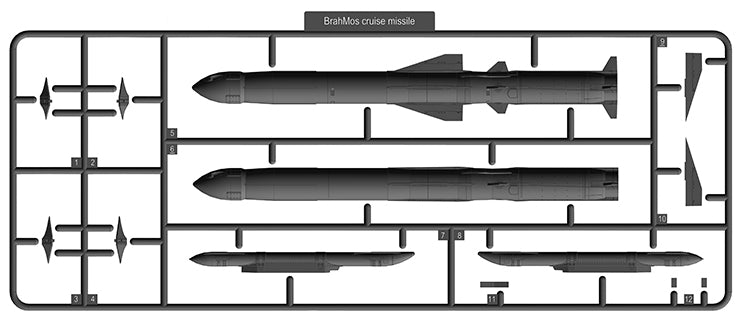 Great Wall Hobby L4826 1:48 Sukhoi Su-30MKI 'Flanker-H' Multi-Role Fighter w/BrahMos cruise missile