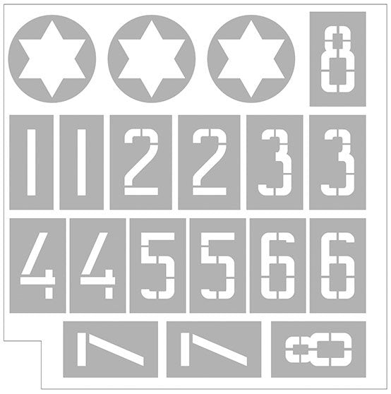 IsraDecal Studio IAF-123 1:24 Supermarine Spitfire Mk.IXc