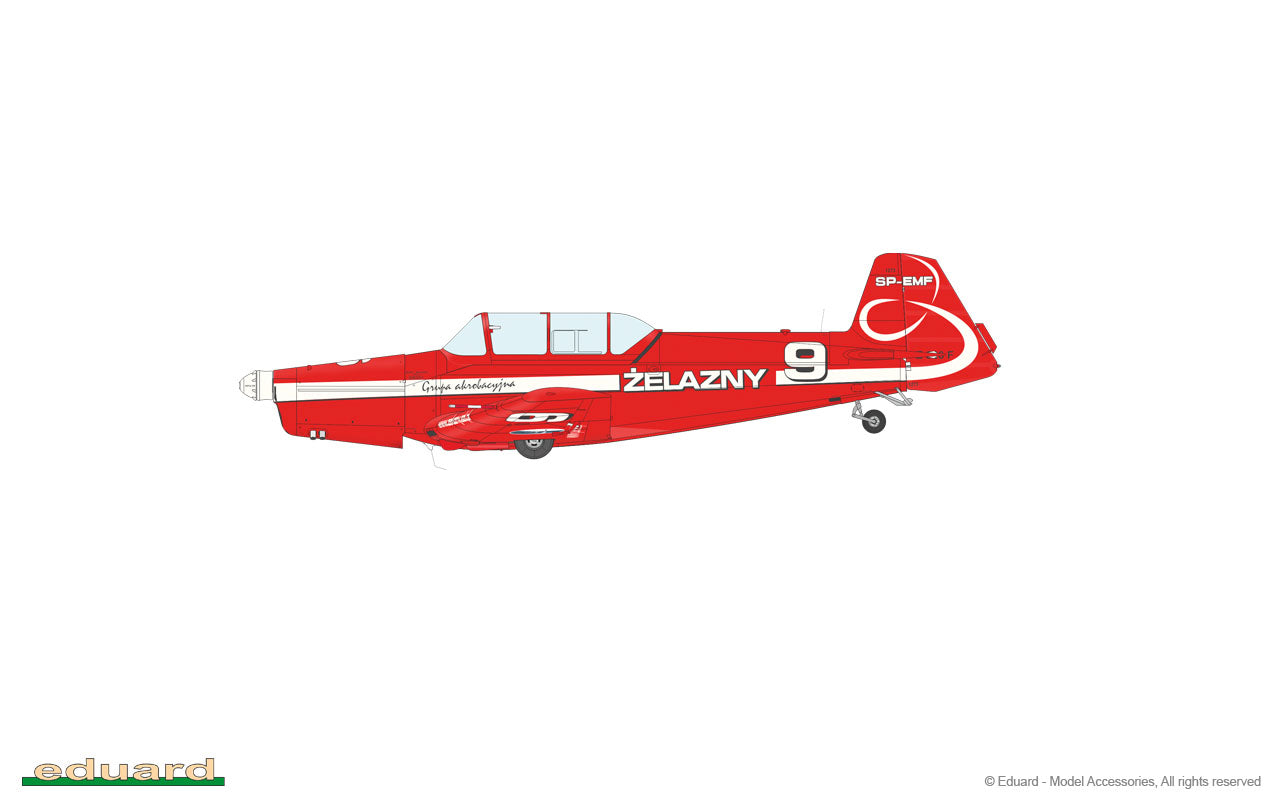 Eduard kits 82185 1:48 Zlin Z-526 TrenÃƒÂ©r Master ProfiPACK edition