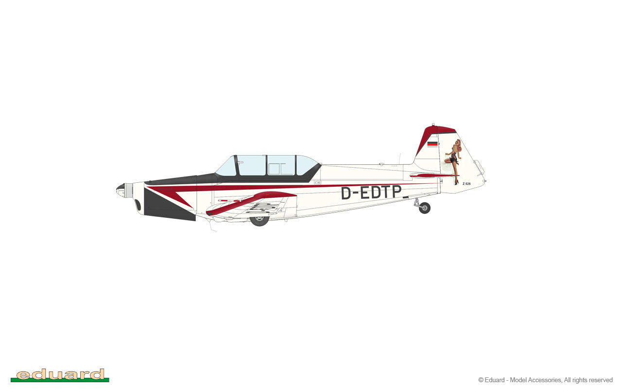 Eduard kits 82185 1:48 Zlin Z-526 TrenÃƒÂ©r Master ProfiPACK edition