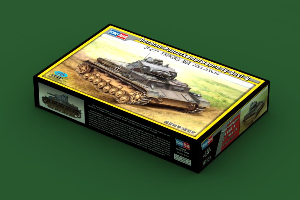 Hobby Boss 80131 1:35 German Panzerkampfwagen IV Ausf B