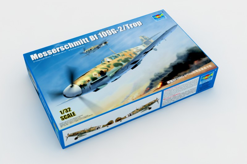 Trumpeter 02295 1:32 Messerschmitt Bf-109G-2 Tropical