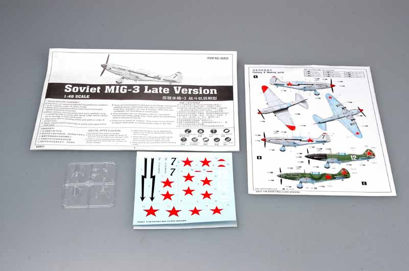 Trumpeter 02831 1:48 Mikoyan MiG-3 Late