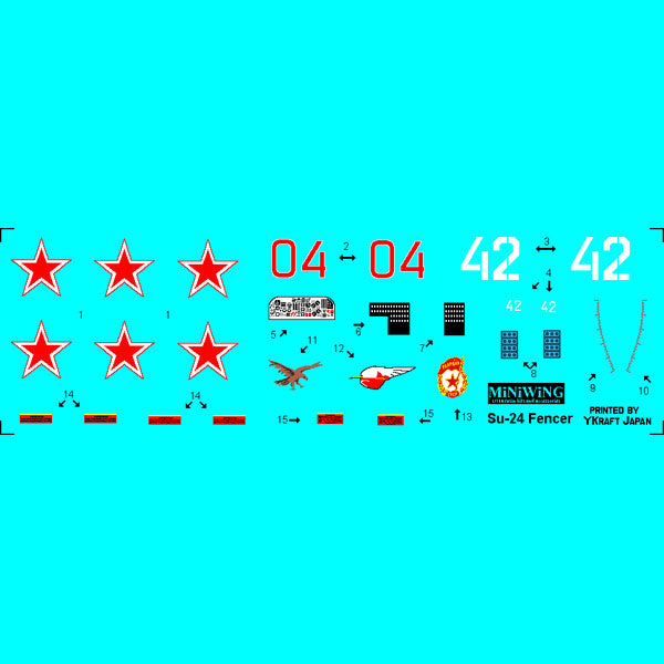 Miniwing 054 1:144 Sukhoi Su-24 Fencer C