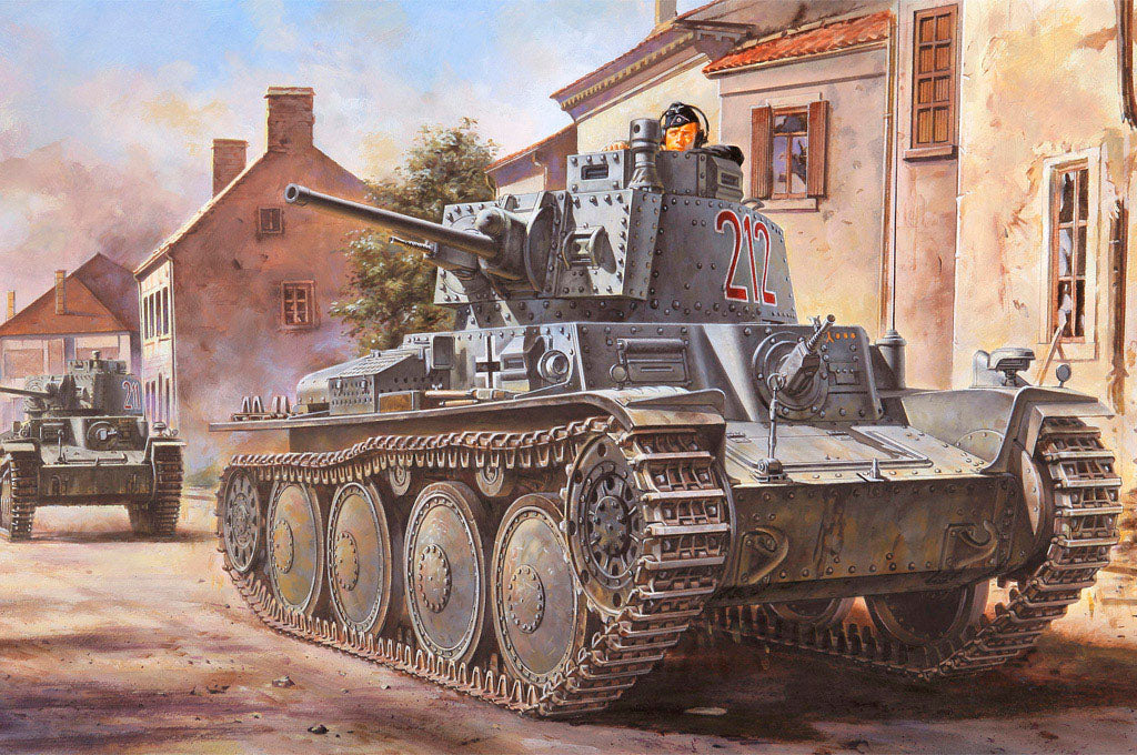 Hobby Boss 80138 1:35 German Pz.Kpfw. / Pz.BfWg 38(t) Ausf. B