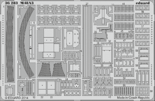 Eduard 36283 1:35 U.S. M48A3 Patton