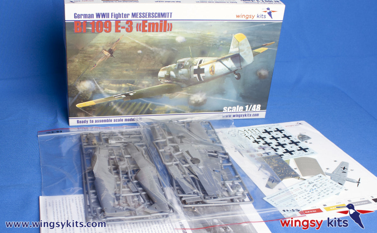 wingsy kits D5-08 1:48 Messerschmitt Bf-109E-3 Emil