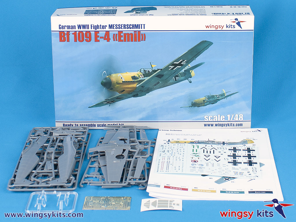 wingsy kits D5-10 1:48 Messerschmitt Bf-109E-4