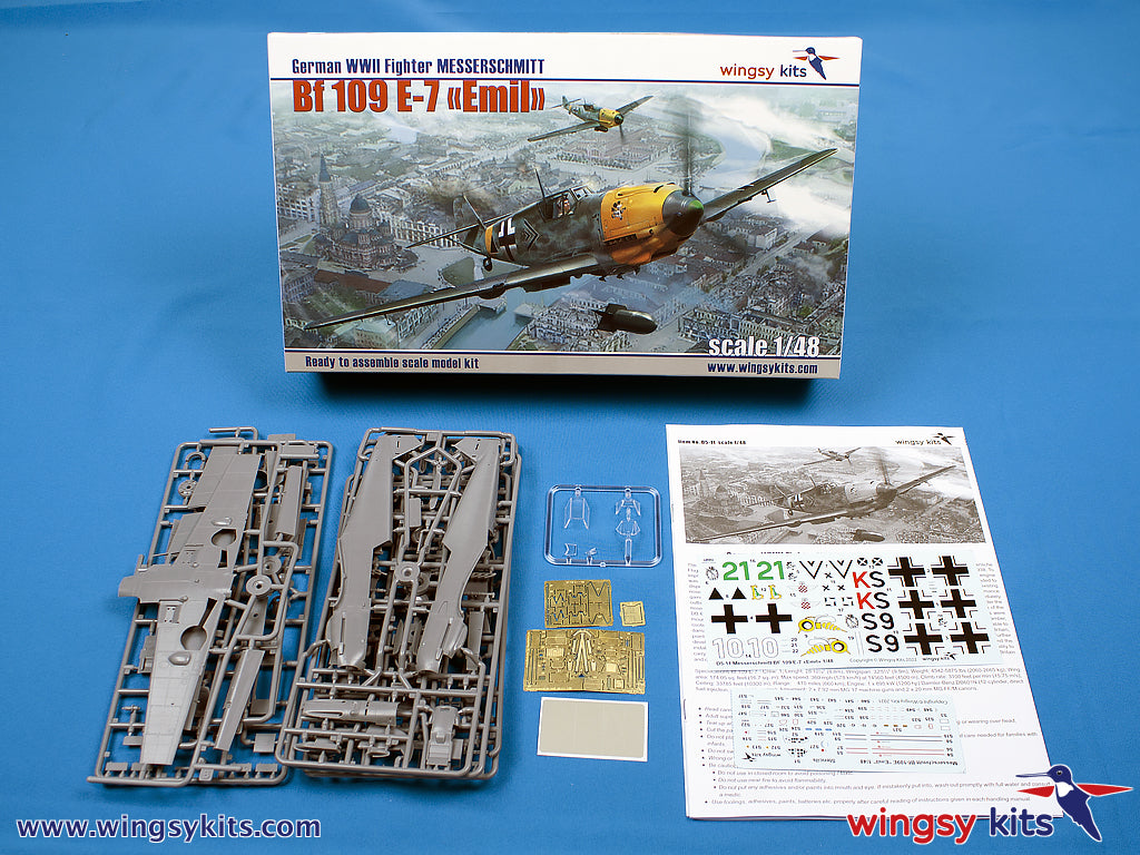 wingsy kits D5-11 1:48 Messerschmitt Bf-109E-7