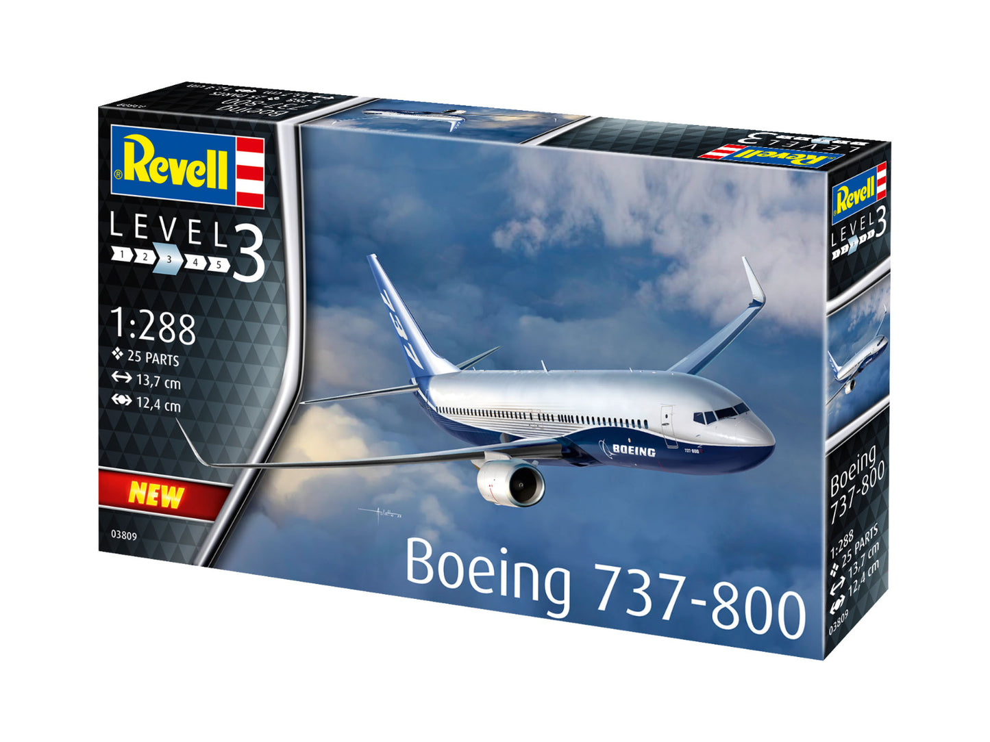 Revell 03809 1:288 Boeing 737-800