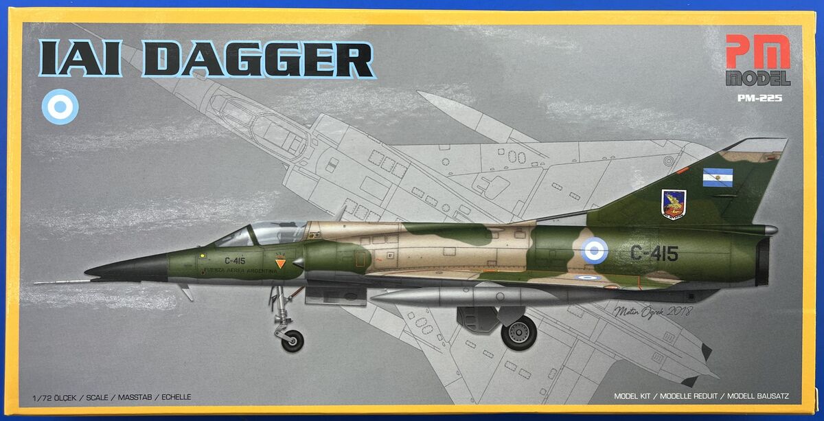 PM Model 225 1:72 IAI Dagger