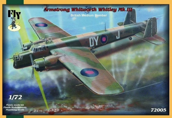 FLY 72005 1:72 Armstrong-Whitworth Whitley Mk.III British Medium Bomber