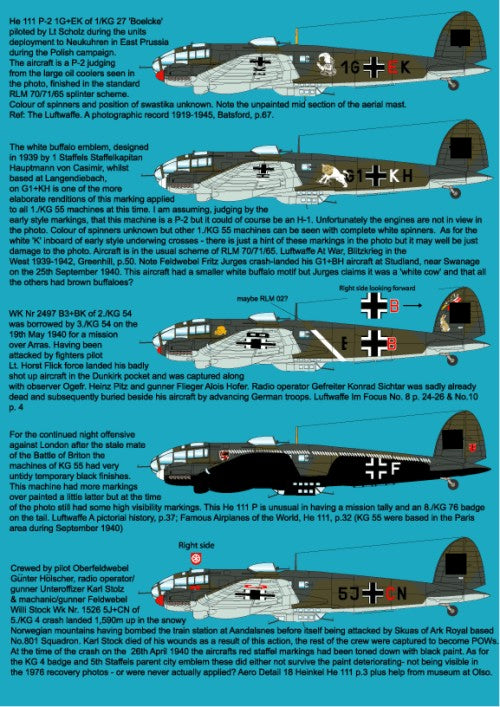 Aims 32D004 1:32 Heinkel He-111P