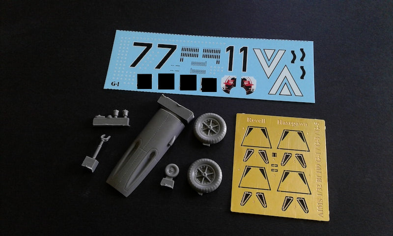 Aims 32P010 1:32 Messerschmitt Bf-109G-1 Conversion