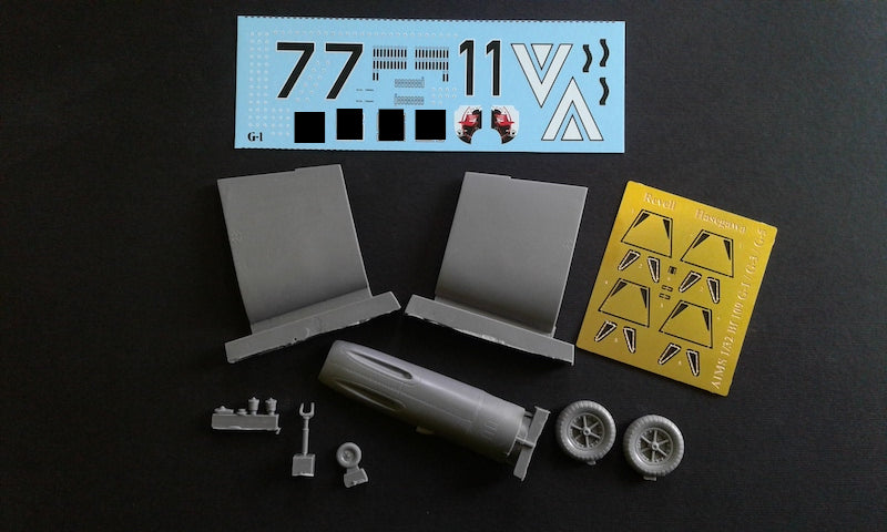 Aims 32P011 1:32 Messerschmitt Bf-109G-1 Conversion