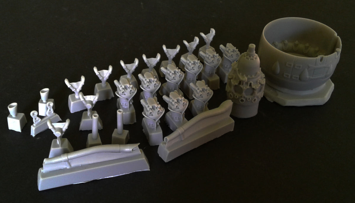 Aims 32P018 1:32 Gloster Gladiator Mk.I Engine and Cowl Set