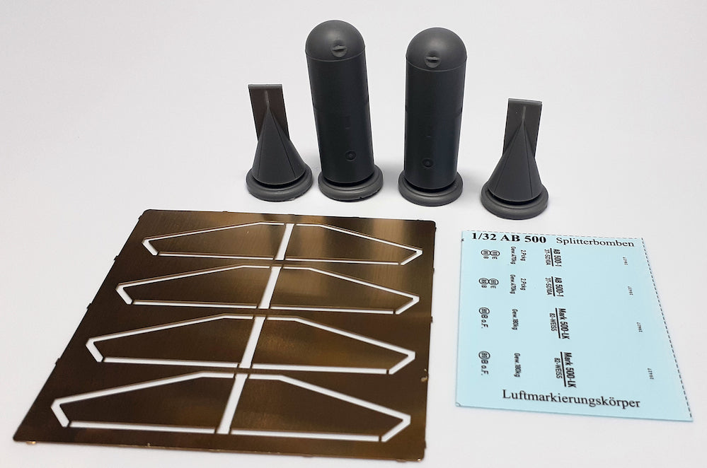 Aims 32P042 1:32 AB 500 Containers (x2) for any German aircraft using them