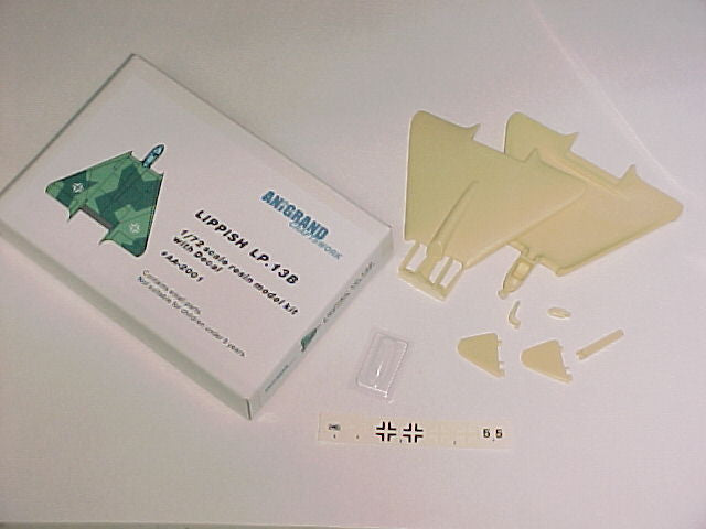 Anigrand Craftswork 2001 1:72 Lippisch Li.P.13B Luft '46 Ramjet concept.