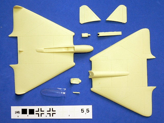 Anigrand Craftswork 2001 1:72 Lippisch Li.P.13B Luft '46 Ramjet concept.