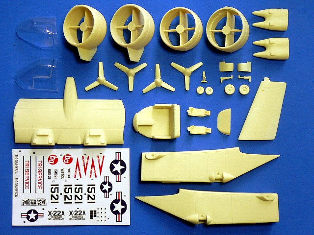 Anigrand Craftswork 2002 1:72 Bell X-22 Tilting ducts VTOL experiment
