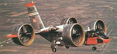 Anigrand Craftswork 2002 1:72 Bell X-22 Tilting ducts VTOL experiment