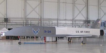 Anigrand Craftswork 2012 1:72 Orbital Sciences X-34 RLV