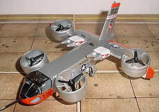 Anigrand Craftswork 2002 1:72 Bell X-22 Tilting ducts VTOL experiment