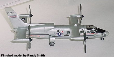 Anigrand Craftswork 2005 1:72 Curtiss-Wright X-19 Tilt-propellers VTOL experiment.