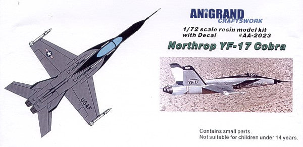 Anigrand Craftswork 2023 1:72 Northrop YF-17 Cobra