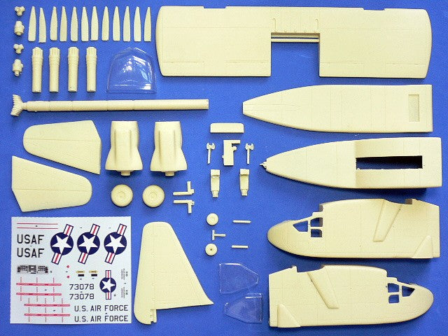 Anigrand Craftswork 2011 1:72 Hiller X-18 Tilt-wing VTOL cargo transport experiment.