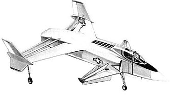 Anigrand Craftswork 2026 1:72 Rockwell International XFV-12A U.S. Navy VTOL fighter