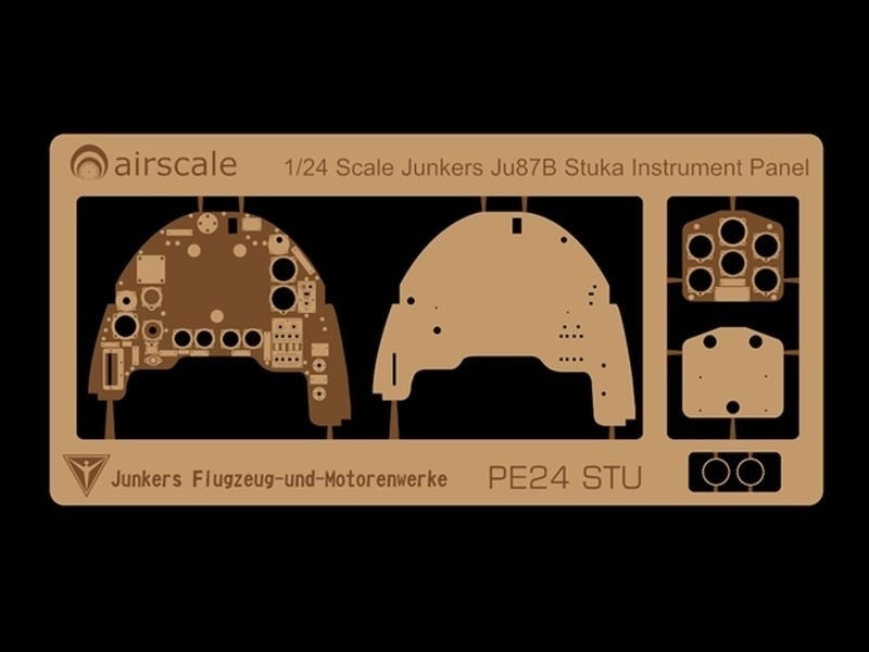 Airscale PE24STU 1:24 Junkers Ju-87B-2 'Stuka' Multi-Media Instrument Panel