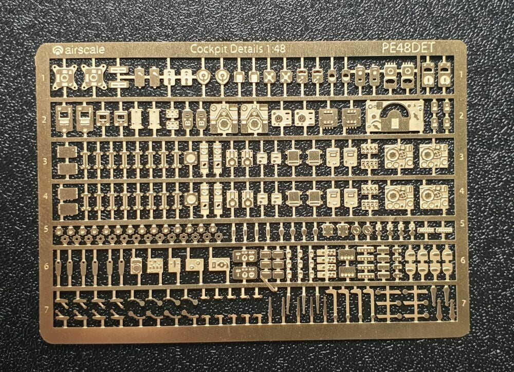 Airscale PE48DET 1:48 Cockpit Details