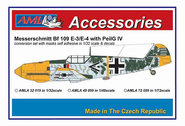 AML A32019 1:32 Messerschmitt Bf-109E-4_PeilG IV Day fighters